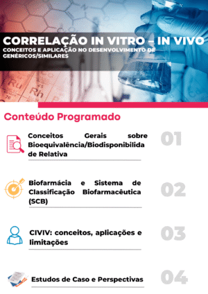Correlação In Vitro – In Vivo (Civiv): Conceitos e Aplicação no Desenvolvimento de Genéricos/Similares