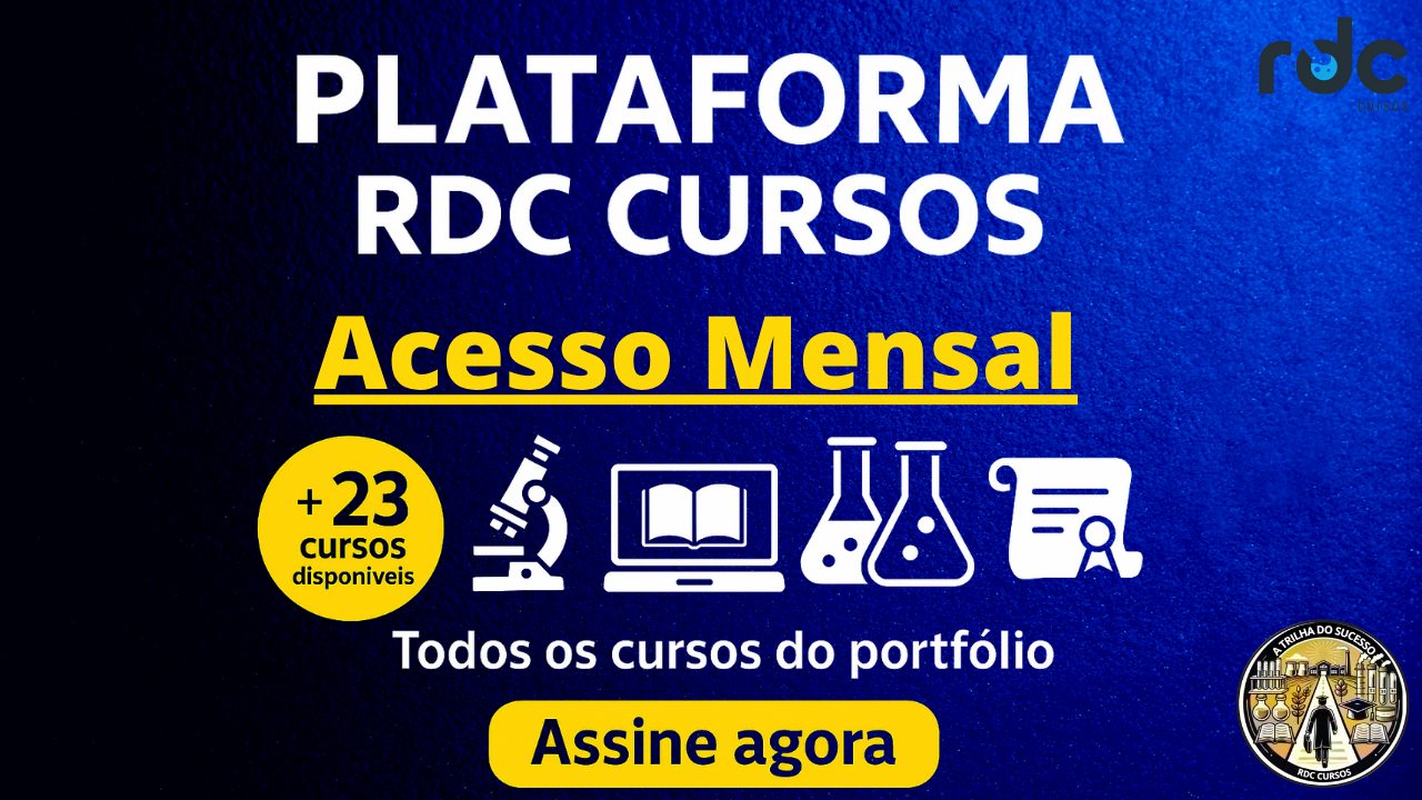 Plataforma de Cursos – RDC – MENSAL